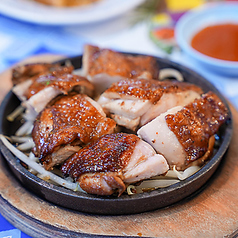 タイ屋台のもも焼き