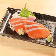 メープルサーモンの刺身