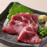【当店２台名物】青森県産馬刺し赤身☆