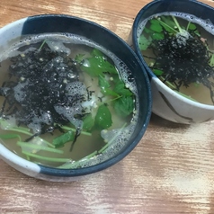 お茶漬け(梅、鮭、明太子)