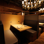 【2～4名様】仲間や友人での飲み会におすすめなボックス席もご用意！