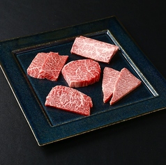 【数量限定】鹿児島黒牛 極み盛り合わせ《一人前》