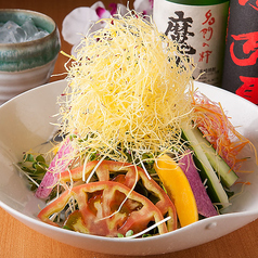 糸島野菜のパリパリさつま芋のサラダ