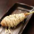 料理メニュー写真&nbsp;マヨつくね/チーズつくね/梅しそつくね/月見つくね/納豆つくね