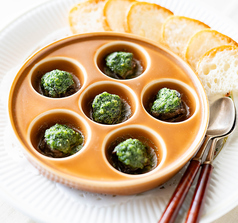 エスカルゴのガーリックバター焼（単品）