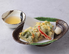 鯛のしそチーズ揚げ/ごぼう唐揚げ
