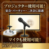 宴会や貸切パーティーを華やかに盛り上げる設備が充実!大型スクリーンと高性能プロジェクターを完備しており、思い出の動画上映や歓送迎会・二次会の演出に最適です。さらにマイクも使用可能なので、司会進行や主役への挨拶もスムーズ!イベントや宴会をワンランク上に演出する設備をぜひご活用ください。