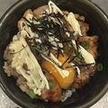 料理メニュー写真&nbsp;焼鳥丼温玉マヨ