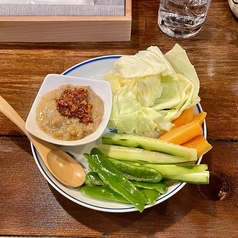 肉味噌野菜ディップ