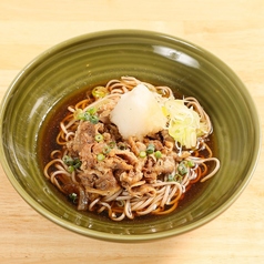 冷やしぶっかけ肉そば