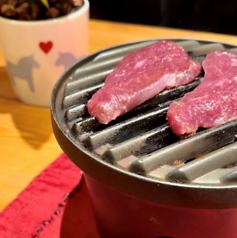 エゾ鹿の焼肉