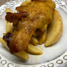 ガリシア風トンソクとフライドポテト