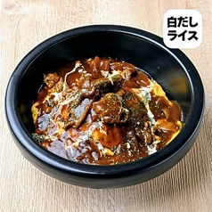 洋食屋さんのとろとろハヤシオム※白だしライス使用