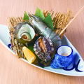 料理メニュー写真&nbsp;本日の浜焼き 3種盛り