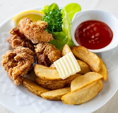 信玄鶏からあげとフレンチポテト（単品）