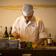 職人の包丁さばきを目の前で。