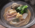 料理メニュー写真&nbsp;京しっぽくのおうどん(湯葉・生麩・胡麻豆腐・鴨肉・昆布)