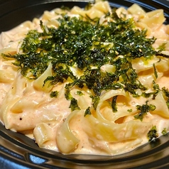 【明太子味】明太クリームフェットチーネ