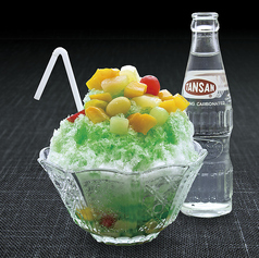 かき氷 クリームソーダ