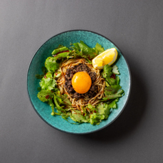 香草〆汁なし担々麺