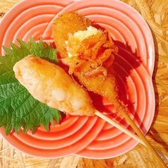 桜海老串カツ　生姜醤油（２本）