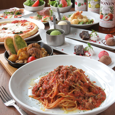 【女子会♪】ピザ2種＋デザート盛り付♪女子会限定コース2時間飲み放題8品4500円(税込)の写真