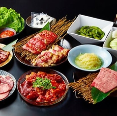 近江焼肉ホルモンすだく JapaneseBBQ Omi beef SUDAKU 京都本店のコース写真