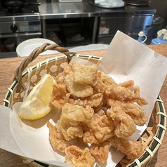鶏皮唐揚げ