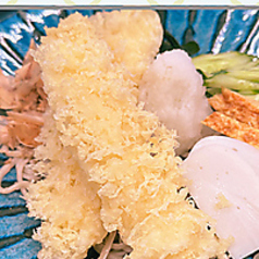 冷やしイカ天おろし蕎麦
