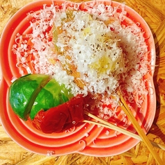 芽キャベツとドライトマト串カツ（２本）