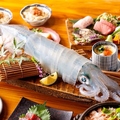 料理メニュー写真&nbsp;呼子直送 活イカ姿造り　100g