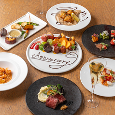 野菜と肉料理 tsuchi ツチ 梅田茶屋町店のコース写真