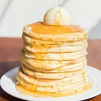 ふんわり食感と香ばしさのパンケーキへのこだわり