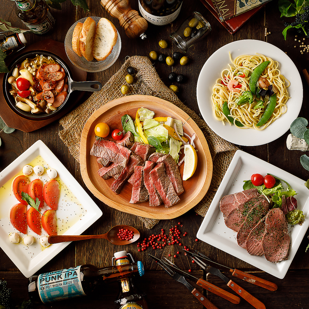 飲み放題付きのコース多数！宴会や飲み会利用に是非♪