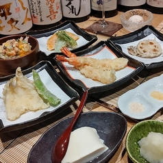 くずし割烹 天ぷら 竹の庵 東銀座店のコース写真