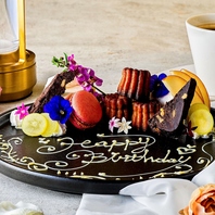 サプライズプレートも対応します