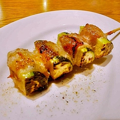 ズッキーニ巻き カレー山椒塩