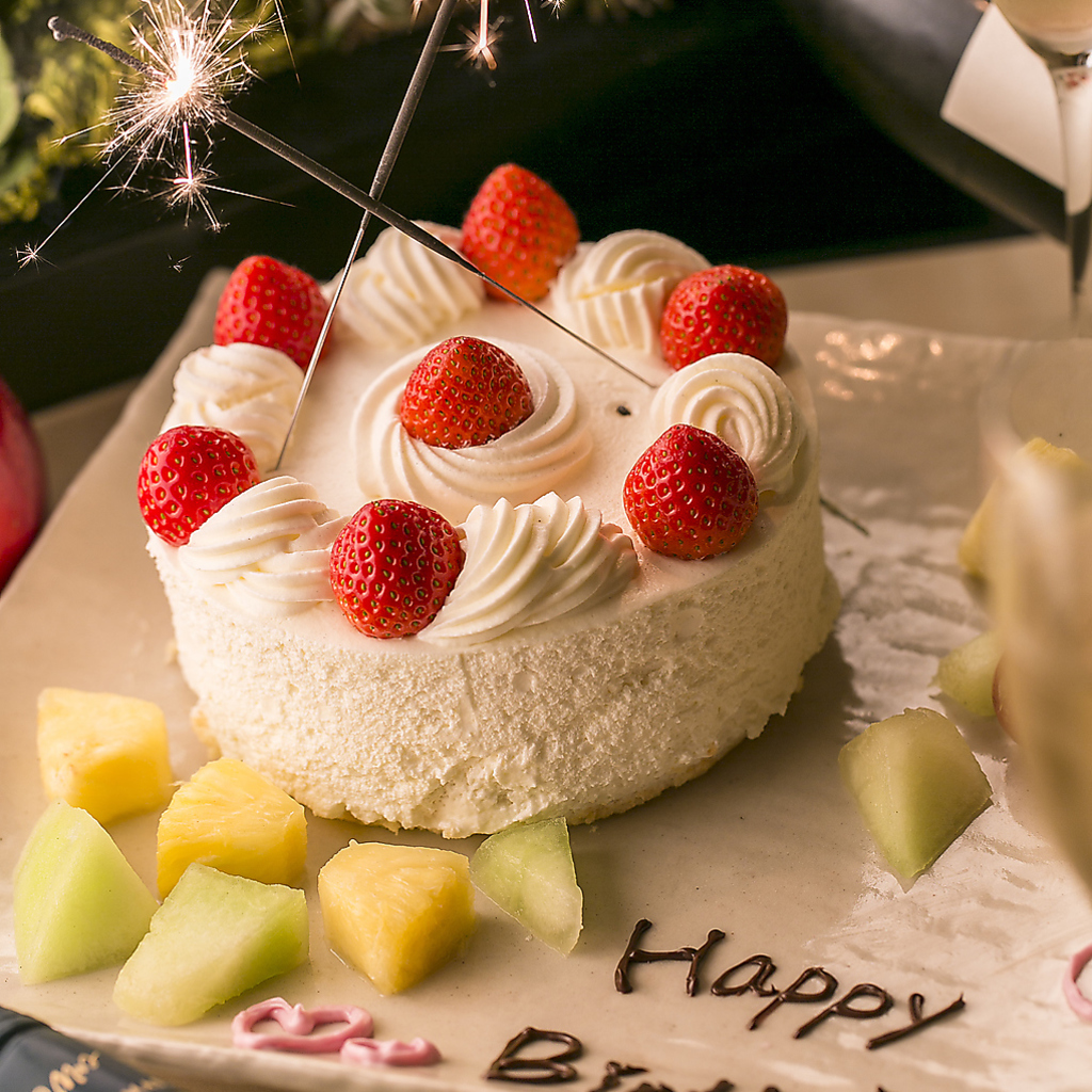 誕生日・記念日に◎サプライズ好きのスタッフがお手伝いいたします♪