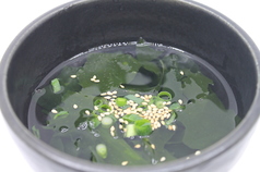 わかめスープ／玉子スープ　各種