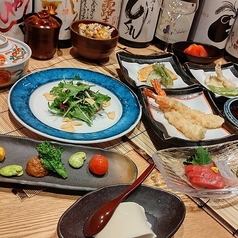 くずし割烹 天ぷら 竹の庵 東銀座店のコース写真