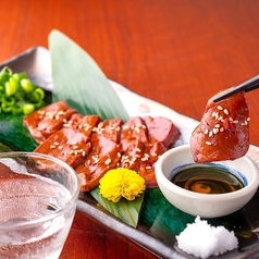 国産「馬レバー」刺し