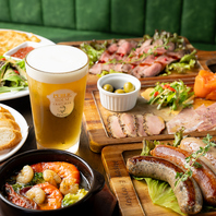 肉×イタリアン×ビール30種！仕事帰りのご褒美に