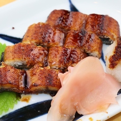 ウナギ蒲焼き/ウナギ白焼き/伊勢海老タルタル焼き