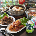 韓国の多種多様なお酒を楽しむことができ、仕事帰りに軽く一杯飲むのに最適な場所になっております♪