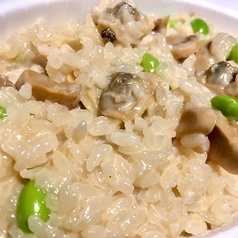 あさりクリームリゾット
