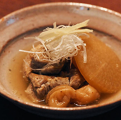 鶏ハラミの柚子塩煮込み