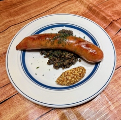 特大ソーセージのグリエ