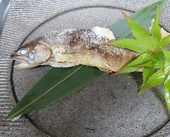 岩魚の塩焼き