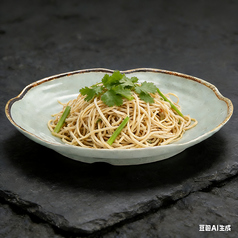 干し豆腐細切りの和え物
