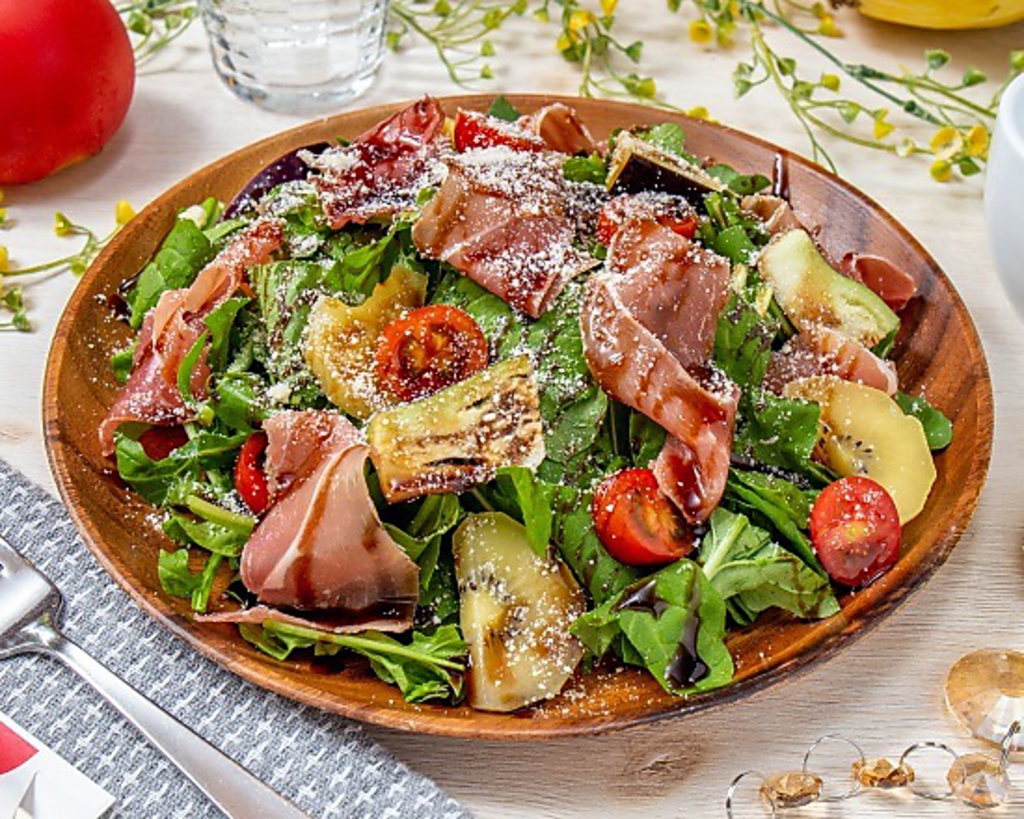 セミドライトマトのピザ